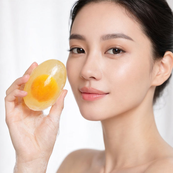 WHITENING COLLAGEN EGG SOAP WITH HYALURONIC ACID