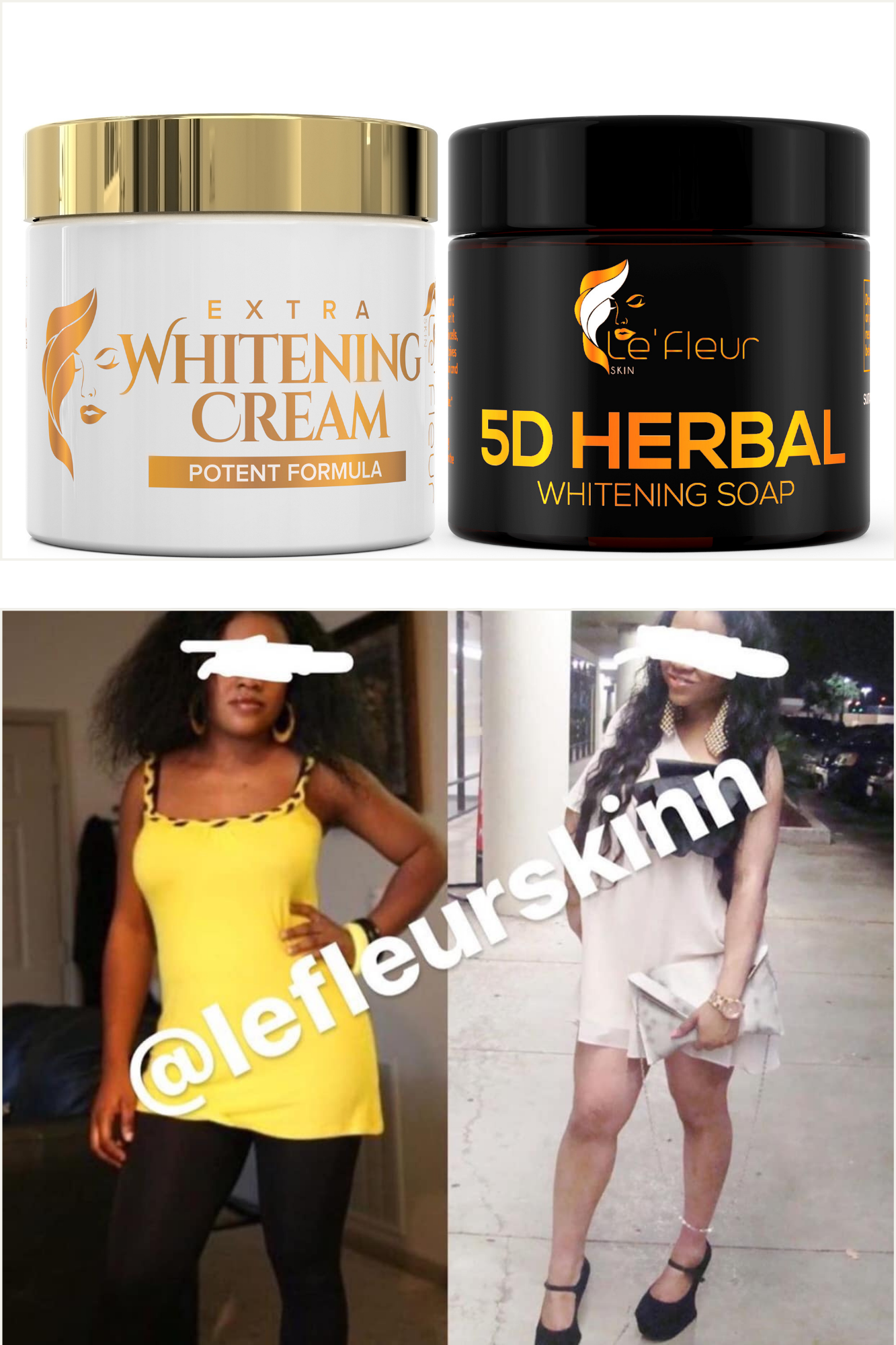 5D Herbal Whitening Set - Lefleurskin