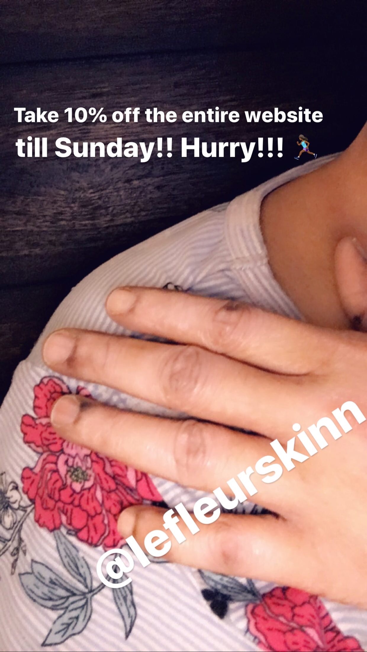 EXTRA WHITENING CREAM/KNUCKLE ERASER SET 16oz/500ml Lefleurskin