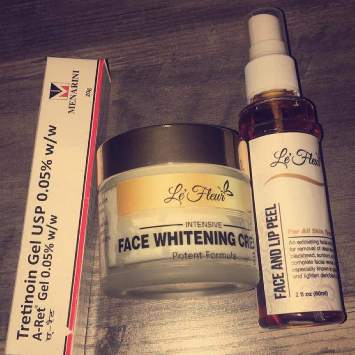 FACE WHITENING 3 PC SET- 100ml/3.5oz