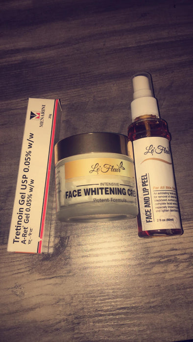 FACE WHITENING 3 PC SET- 60ml/2oz