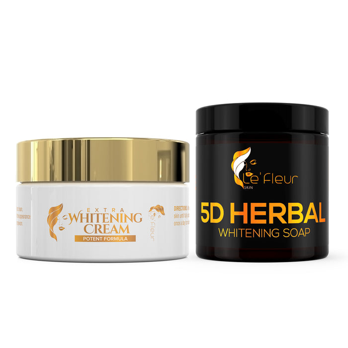 5D HERBAL WHITENING SET- 8oz/250ml