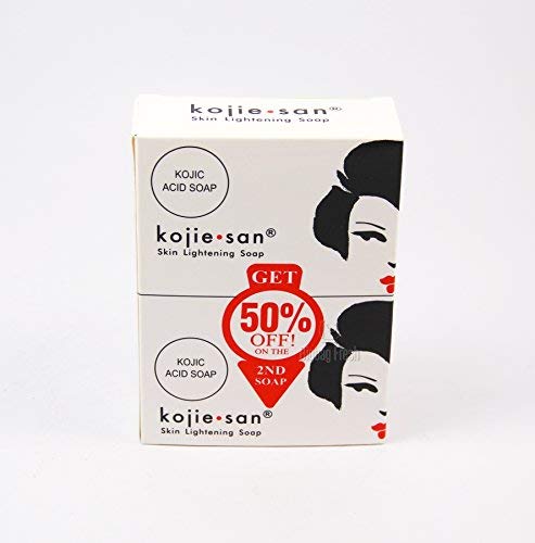 ORIGINAL Kojie San Skin Lightening Kojic Acid Soap, 135g x2 Bars